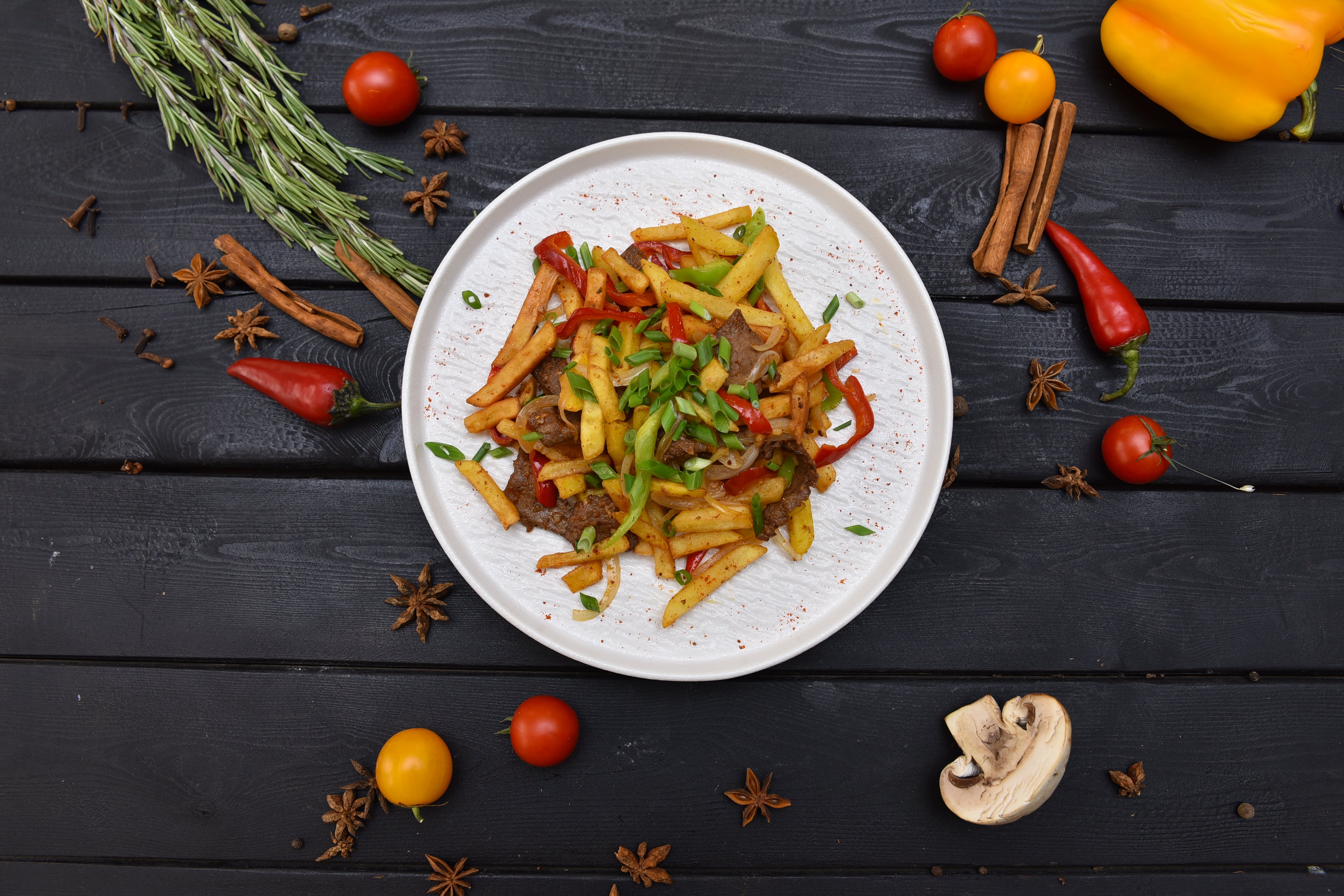 Фри с Мясом